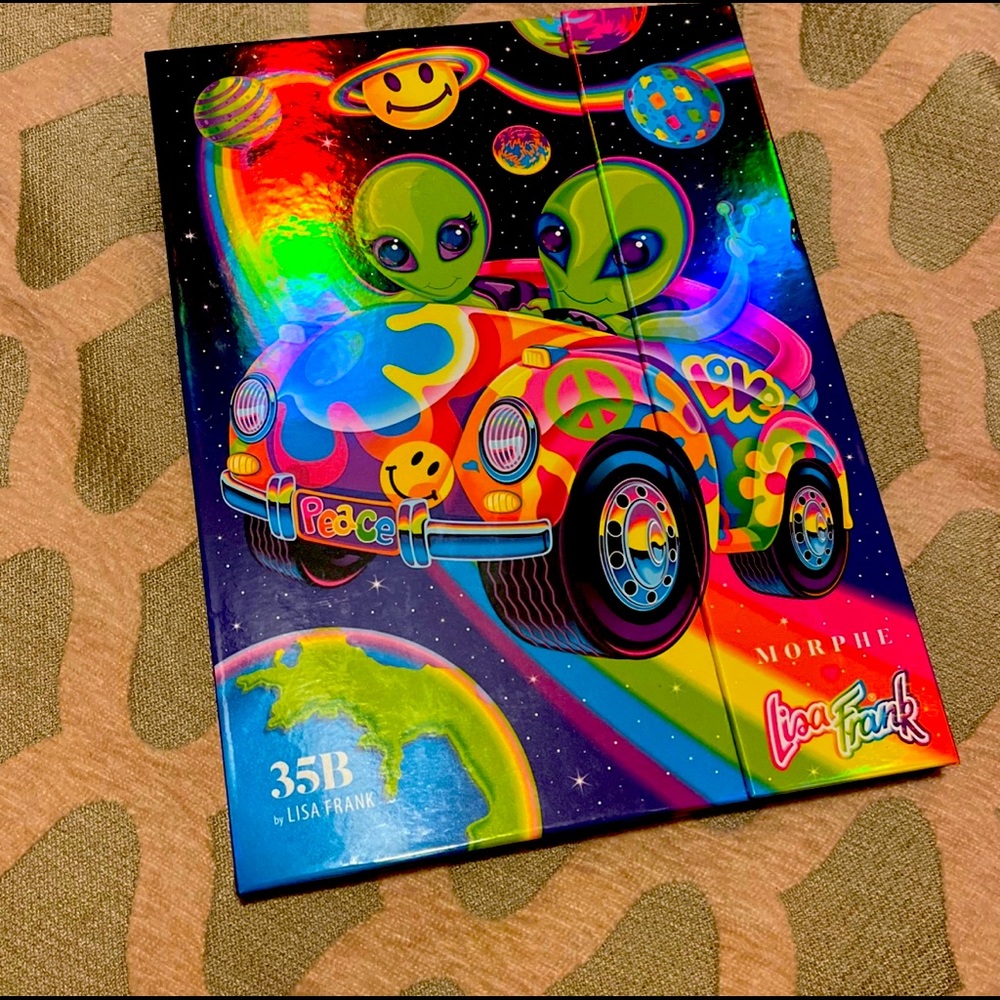NEW Lisa Frank Morphe Eye Shadow Palette 💚💕💜